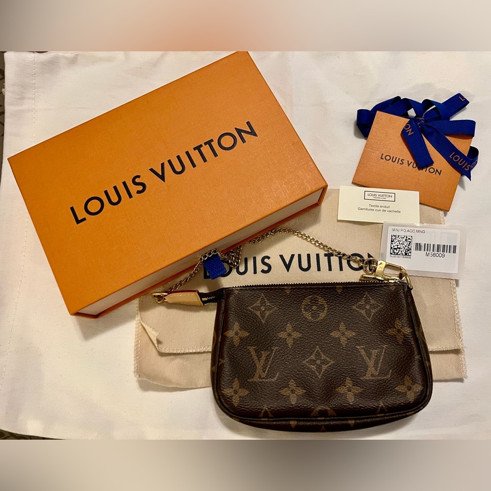 LOUIS VUITTON MINI POCHETTE ACCESSOIRES (MONOGRAM)